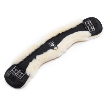 Sheepskin Girth Moonshape 