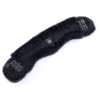 Sheepskin Girth Moonshape 