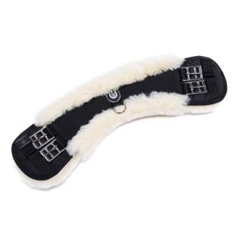 Sheepskin Girth Moonshape 