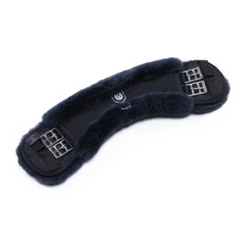 Sheepskin Girth Moonshape 